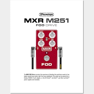 MXR M251 FOD Drive [light] Posters and Art